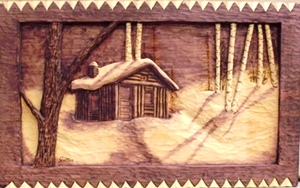 Old Cedar Log Hunting Camp