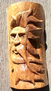 Hand Carved Wood Spirit