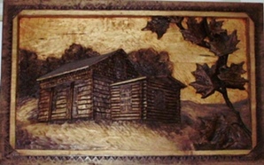 Hand Carved Cabins