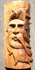 Hand Carved Wood Spirit