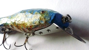 Hand Carved Fishing Lures: M10329