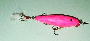 Hand Carved Fishing Lures: M10331