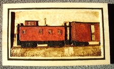 Hand Carved Trains