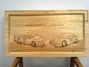 Hand Carved Cars