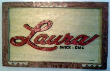 Laura Buick GMC Wall Plaque