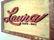 Laura Buick GMC Wall Plaque