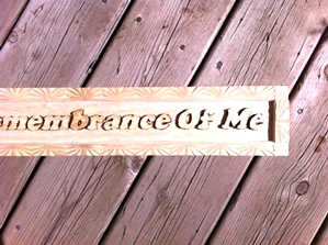 Hand Carved  Message