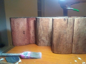 Hand carved book