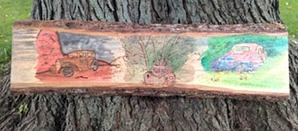 Wood Burned Art and Creations