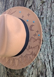 The Pine and Stars Fashion Hat