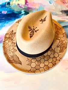 Honeycomb Fashion Hat 