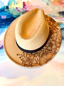 Floral Bouquet Fashion Hat 