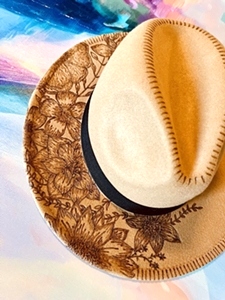 Floral Bouquet Fashion Hat 