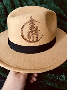 Evergreen Dreams Fashion Hat 