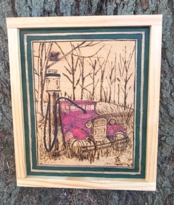 Wood Burned Wall Art of the Upper Peninsula of Michigan