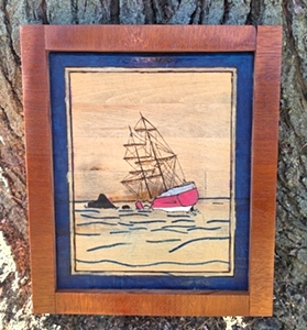 Tall Ship wrecked along Lake Superior 